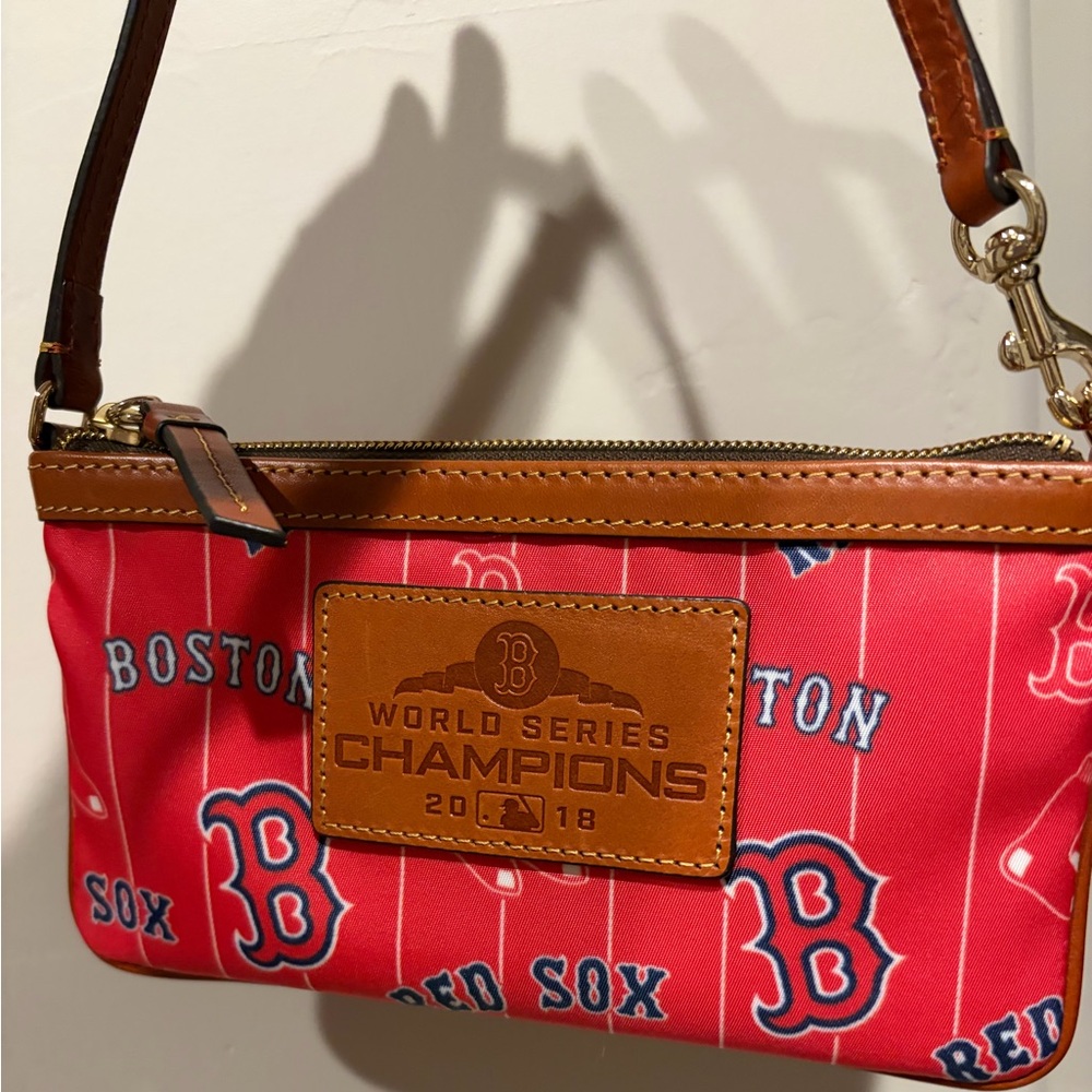 Dooney & Bourke Red Boston Red Sox Wristlet - Picture 11 of 16